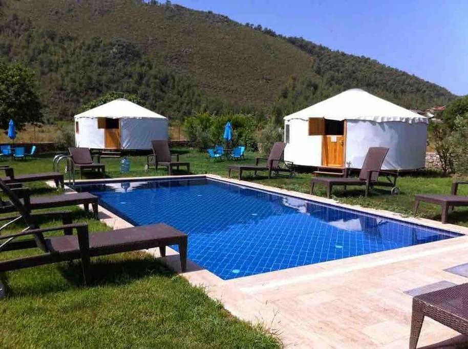 Hotel Yol Glamping Kayakoy Esterno foto